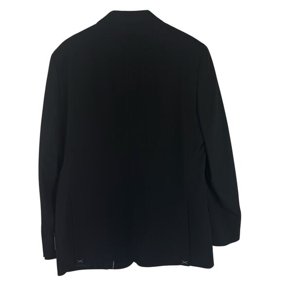 NAUTICA‎ MODERN FIT BI-STRETCH TWO BUTTON BLAZER IN BLACK NWT MEN'S SIZE 40R - Picture 2 of 13